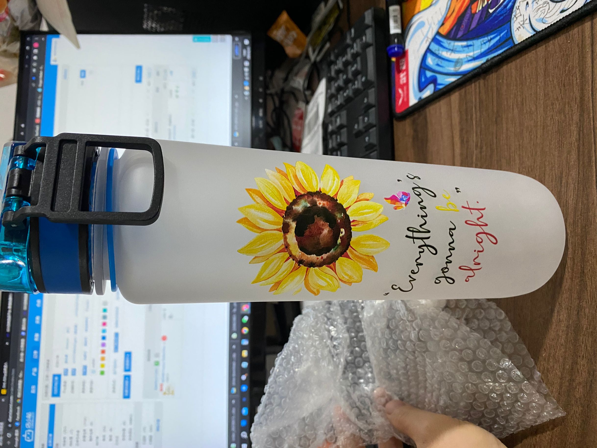 warter tracker bottle